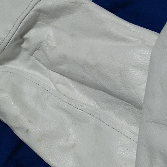 FINAL SALE! RARE! Sigma Refined Greek Blue Wool White Leather Letterman Jacket - Picture 16 of 16